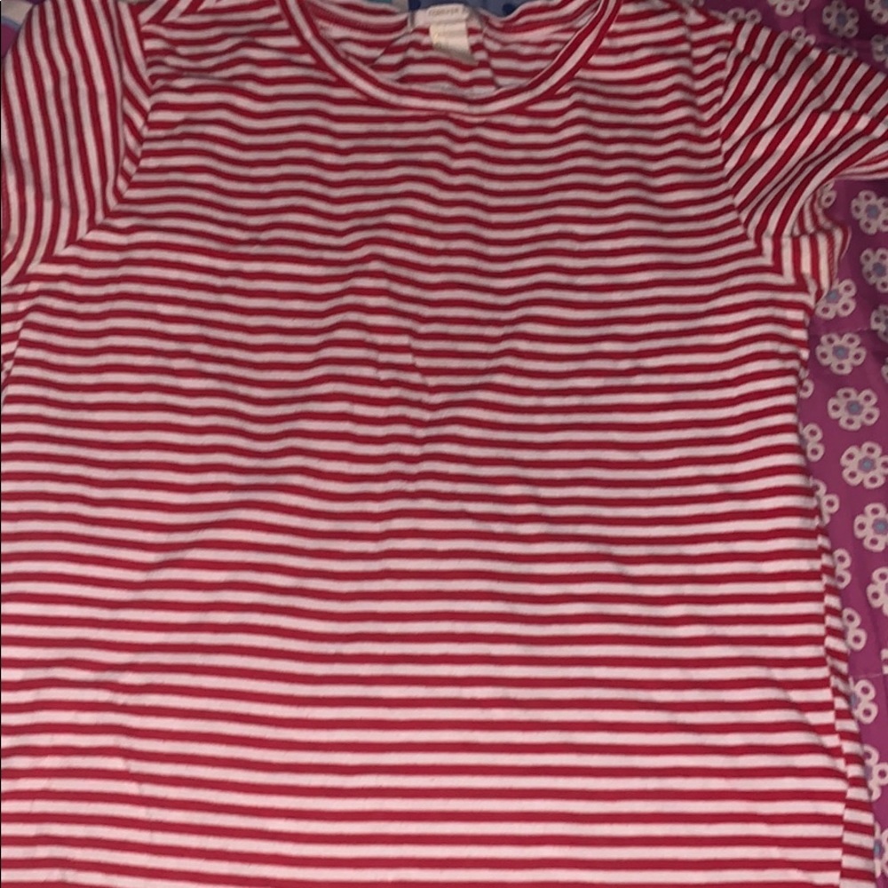 A forever 21 stripped short sleeve shirt
